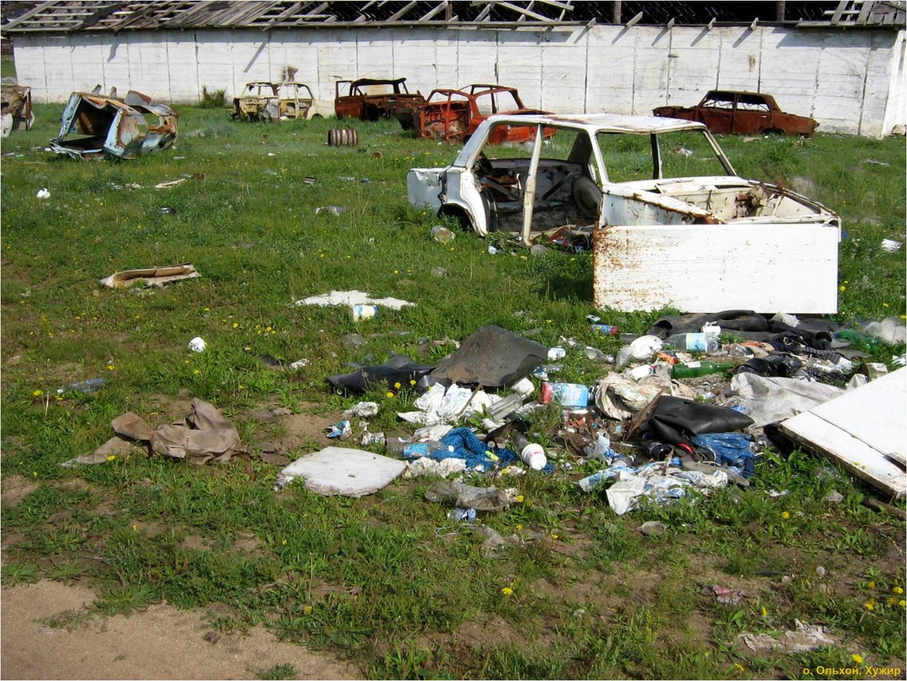 Июль-август 2008 года. Поселок Хужир на Ольхоне