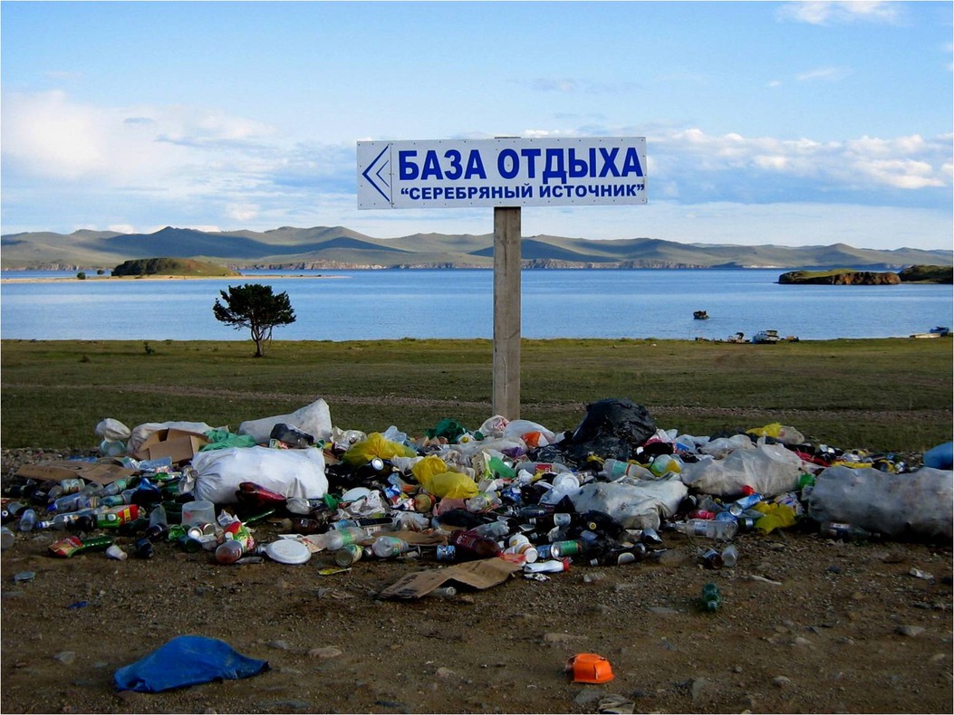 Июль-август 2008 года. Поход к.б.н. Н. Н. Куликовой по западному берегу Байкала, по маршруту Бугульдейка-Хужир. Многочисленные свалки бытового мусора встречены практически по всему маршруту. Шида, Сарма, Курма
