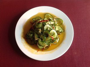 Абрам Дюрсо дегустировал самые популярные блюда китайской кухни и, как всегда, тщательно исследовал интерьер.