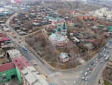 Перекресток улиц Тимирязева и Седова в Иркутске. Автор фото - Игорь Дремин