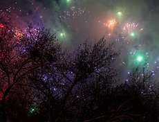 Открытие главной городской елки в Иркутске. Фото Никиты Добрынина.
