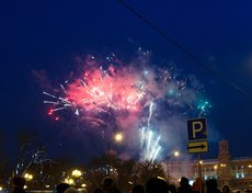 Открытие главной городской елки в Иркутске. Фото Владимира Смирнова.