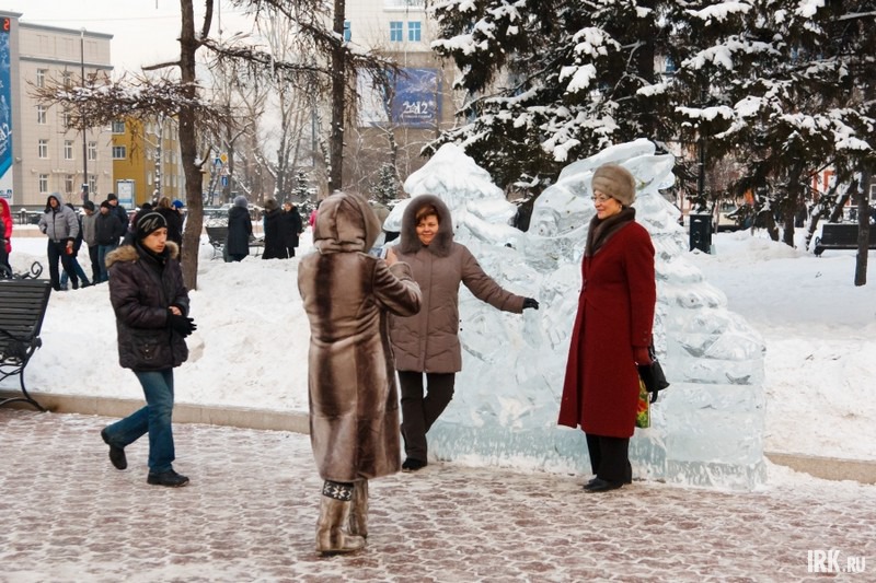 Открытие главной городской елки в Иркутске. Фото Владимира Смирнова.