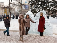 Открытие главной городской елки в Иркутске. Фото Владимира Смирнова.