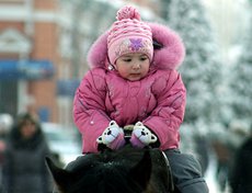 Иркутск. На площади возле Цирка