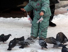 Иркутск. На площади возле Цирка