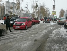 В микрорайоне Березовый. Фото «ДТП 38RUS»