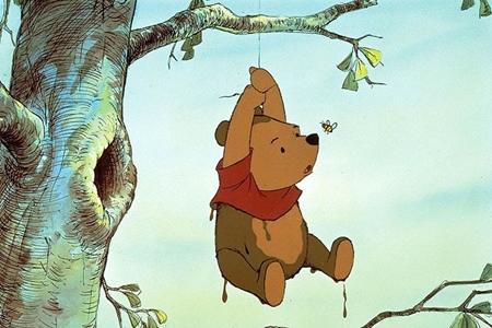 Кадр из мультфильма «Приключения Винни Пуха» (1977 год) Кадр из мультфильма «Приключения Винни Пуха» (1977 год)