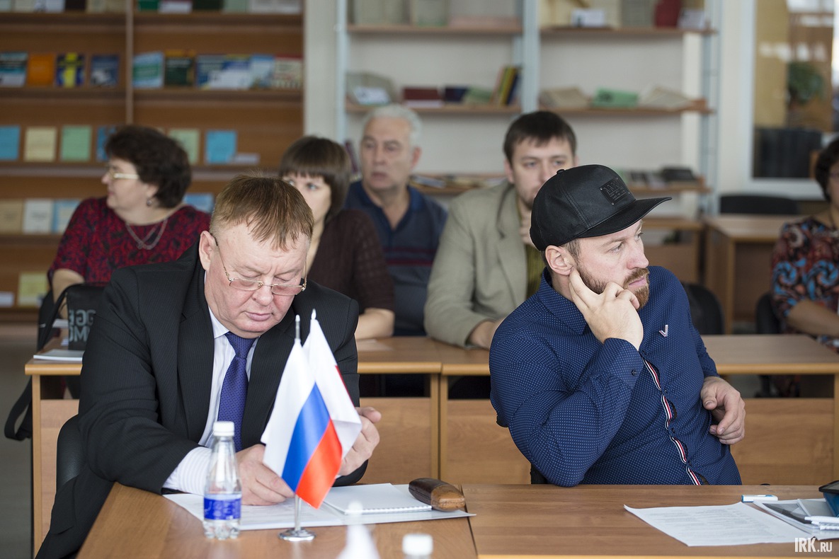 Председатель Иркутской областной организации ВОИ Константин Шумков, член Регионального штаба Виктор Пушкин