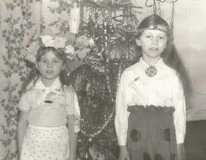 Божья коровка и Девочка-осень. 1988 год