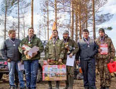 Победители в классе ТС1, самом сложном.