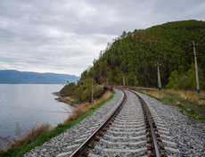 Останавливаемся на станции Ангасолка. Вот и сама «Кругобайкалка».
