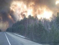 Трасса М-53. Фото из группы «ДТП 38RUS»