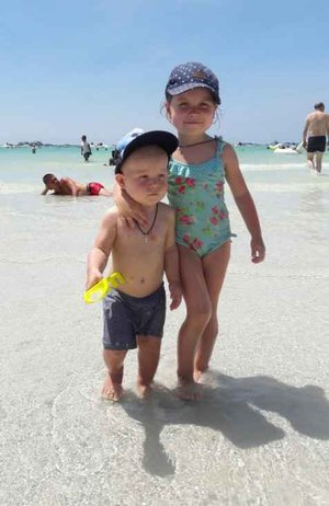 Юные туристы