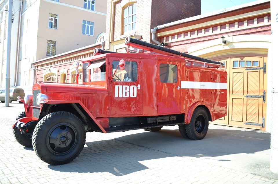 Пожарная автоцистерна ПМЗ-11 (ЗИС-5в)