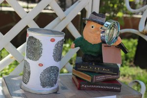 Карандашница «Будни эксперта-криминалиста»