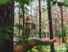 Скульптура «В ожидании метаморфозы»