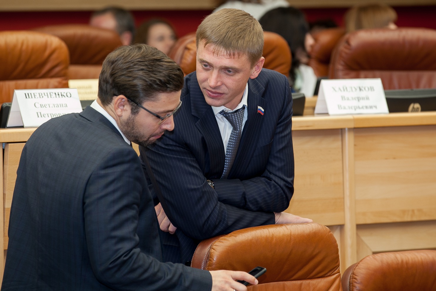 Александр Якубовский и Антон Красноштанов, «Единая Россия».