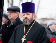 Протоиерей Андрей Степанов, настоятель Входо-Иерусалимского храма.