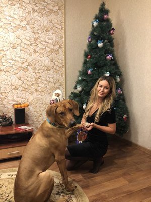 Наш Володька и его первый Новый Год!)