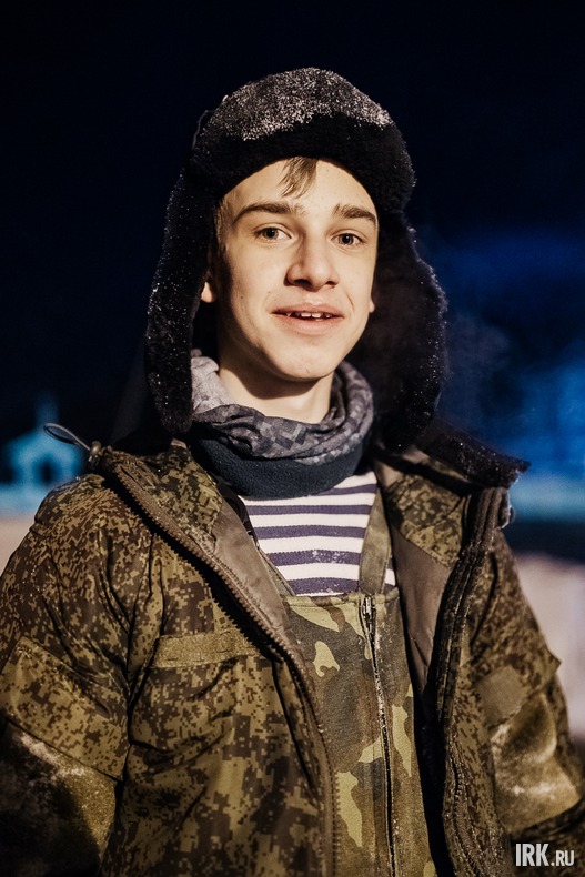 Александр, 13 лет. Ученик школы № 46. На строительстве иорданей с 2013 года.