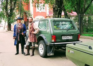 Участники Великой Северной экспедиции посетили ресторан «Славянка».