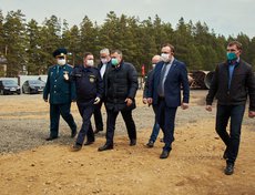 На мероприятии побывал глава региона Игорь Кобзев.