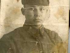 Шубин Артем Алексеевич, 5.11.1919 года рождения. Был призван в ряды Красной Армии в сентябре 1939 года Тункинским РВК Бурят-Монгольской ССР. Фото Ирины