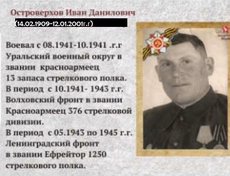 Прошел всю войну. Ефрейтор 1250 стрелкового полка. Фото прислали семья Гузенко и семья Островерховы