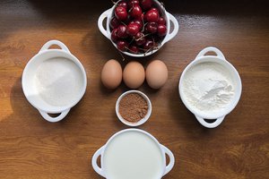 Легкий французский пудинг-запеканка.