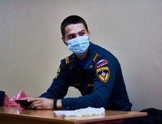 На всех участках дежурили сотрудники правоохранительных органов.