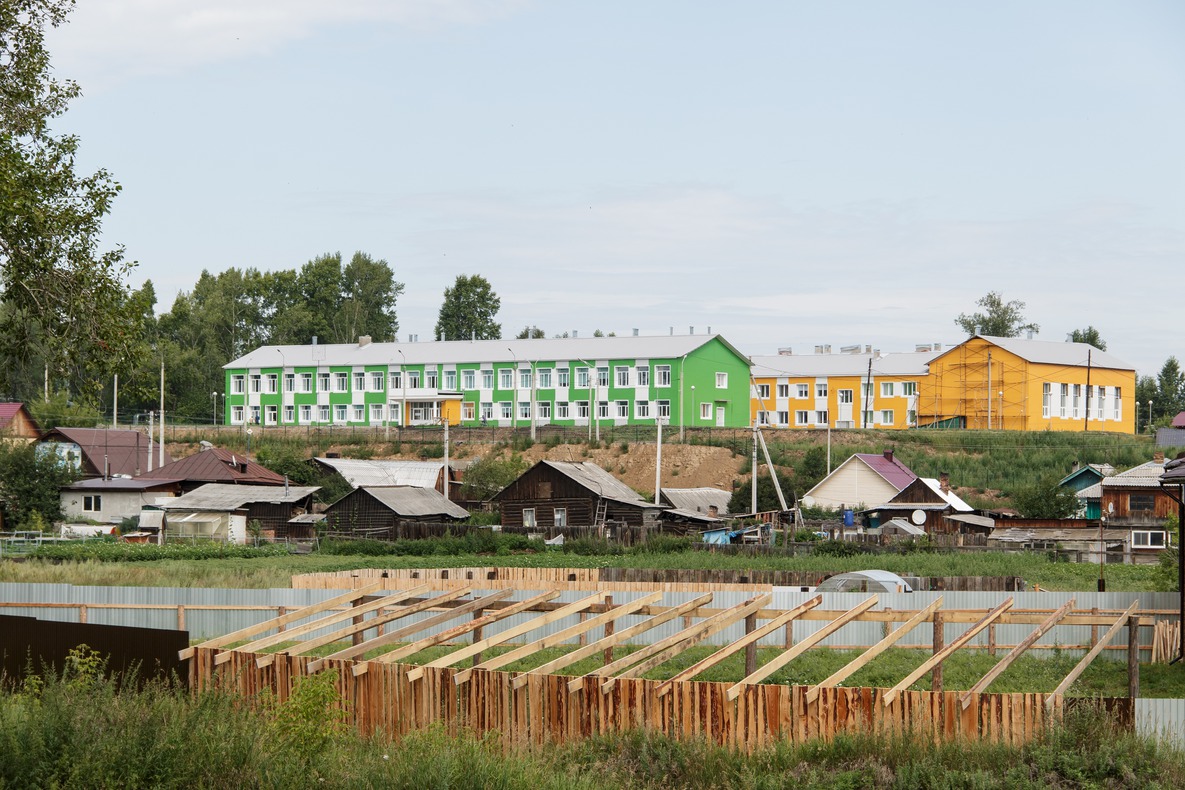 В Карлуке отремонтирована школа. Работы велись шесть месяцев.
