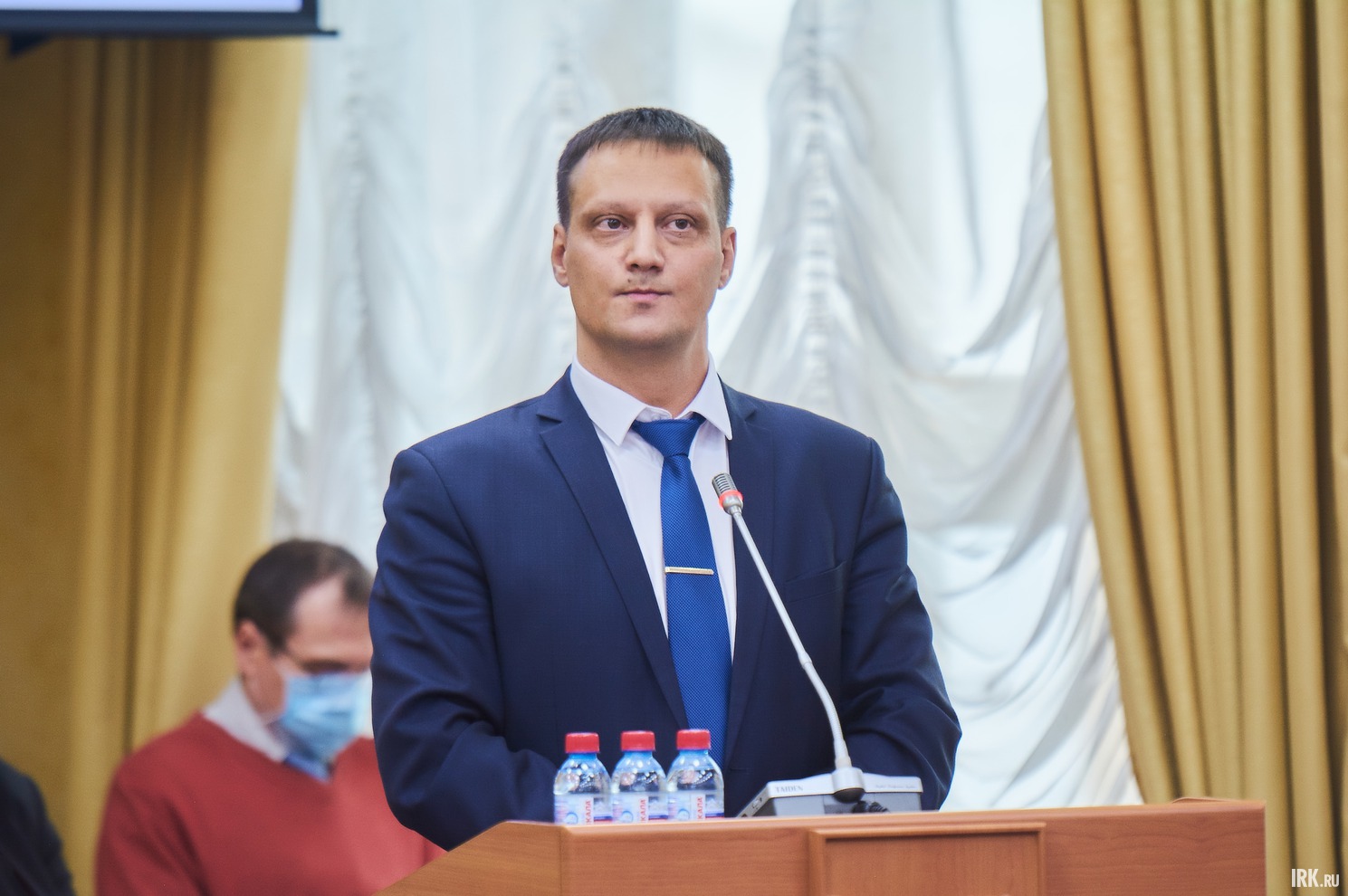Дмитрий  Дмитриев – заместитель начальника департамента – начальник отдела инженерных коммуникаций департамента инженерных коммуникаций и жилищного фонда Комитета городского обустройства администрации города Иркутска