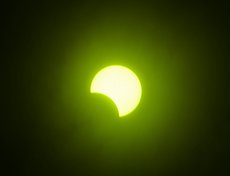 21 июня 2020 года иркутяне наблюдали солнечное затмение.