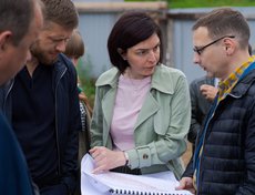 Начальник департамента городской среды комитета городского обустройства администрации Марина Шевела