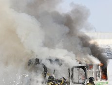 К тушению были привлечены подразделения пожарно-спасательной службы МЧС России и дознаватели спасательного ведомства.