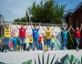 Утром 1 июня во дворе Детской областной больницы прошёл праздник для ребятишек — пациентов госпиталя.