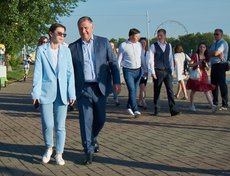 Маргарита Цыганова и Игорь Кобзев