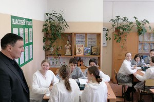 Побывали на уроках медицинских классов