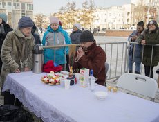 Перед праздником провели шаманский и буддийский обряды.