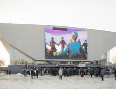 21 февраля на площади перед дворцом спорта «Труд» праздновали Сагаалган — Новый год по Восточному календарю.