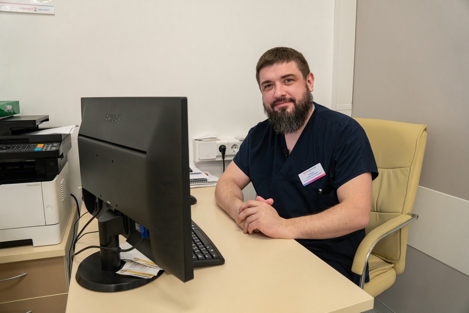 Врач-уролог, андролог и хирург Степан Сидоров, руководитель направления «Урология» в медицинском центре «Клиника Эксперт»