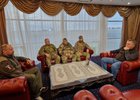 Встреча с мобилизованными. Фото пресс-службы правительства Иркутской области