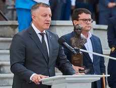 Открытие суворовского училища