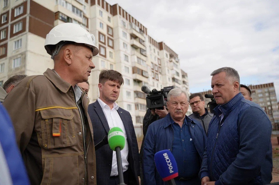 Рабочая поездка в Братск