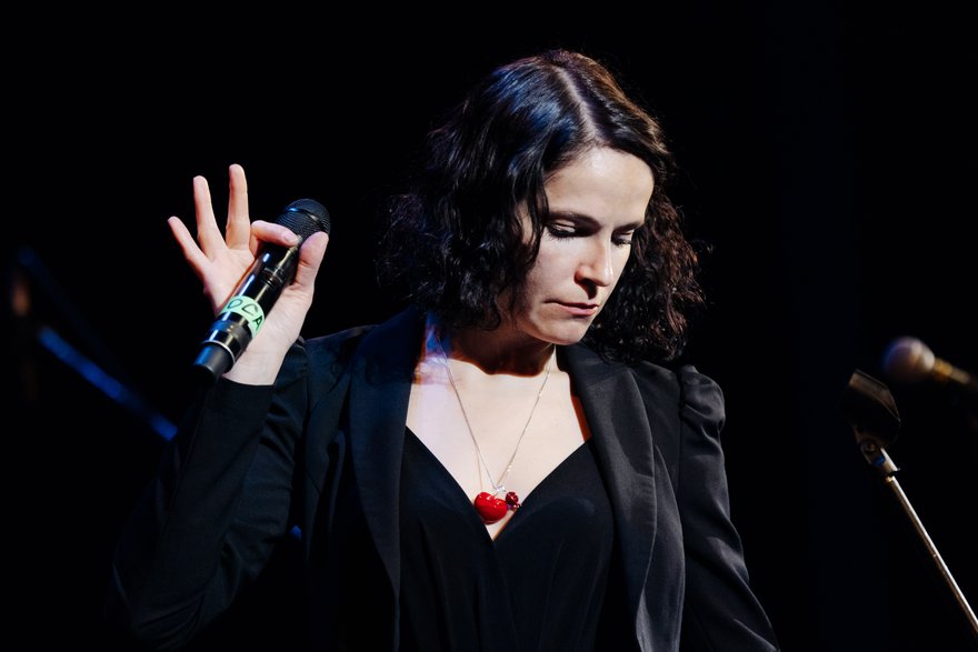 Карина Кожевникова, прославленная джазовая вокалистка, член жюри, участница гала-концерта фестиваля Карина Кожевникова, прославленная джазовая вокалистка, член жюри, участница гала-концерта фестиваля