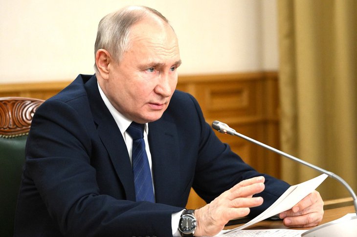 Владимир Путин. Фото с сайта Кремля
