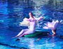 В роли Ассоль выступила двукратная олимпийская чемпионка Мария Шурочкина.
