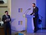 С поздравительным словом выступил председатель Законодательного собрания Иркутской области Александр Ведерников.