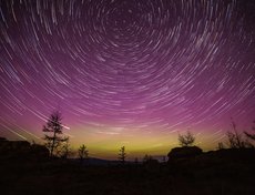 Полярное сияние в Тажеранах. Фото: Илья Буянов
